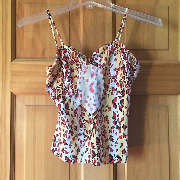 🐆Leopard Print Crop Tops - Picture 1 of 5